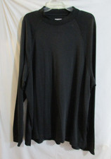 PETER MILLAR BLACK PULLOVER MENS LONG SLEEVE SWEATER SIZE XXL