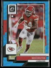 2022 Donruss Optic Football Aqua Nick Bolton #98