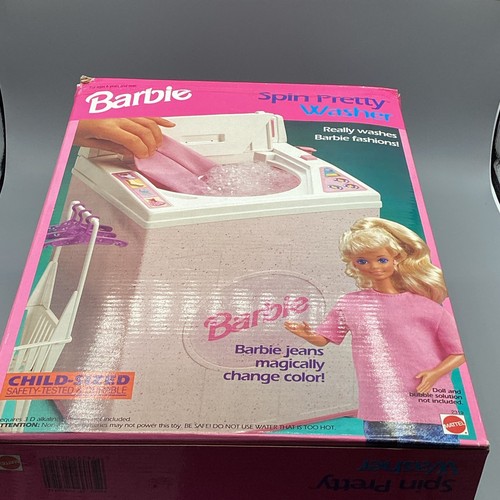 RARE NOS Mattel Barbie Vintage 1992 Washer/Washing Machine Set - Factory Sealed - Picture 5 of 5