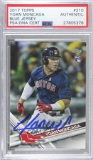 PSA/DNA 2017 Topps Yoan Moncada PSA/DNA Authentic Card & Auto Rookie RC 04k8. rookie card picture