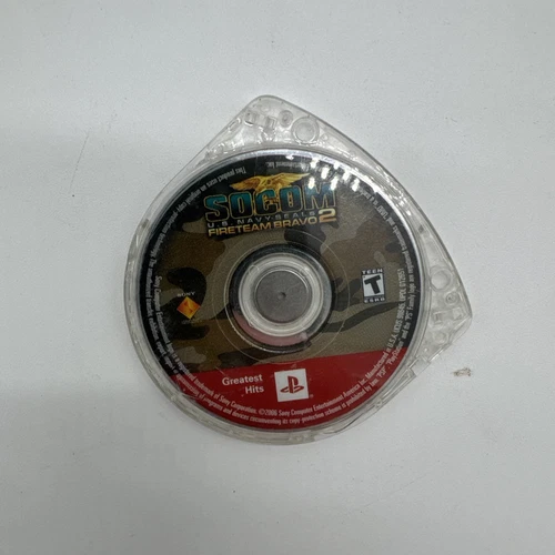 Socom: U.S. Navy Seals Fireteam Bravo 2 (Sony PSP, 2010) Disc Only