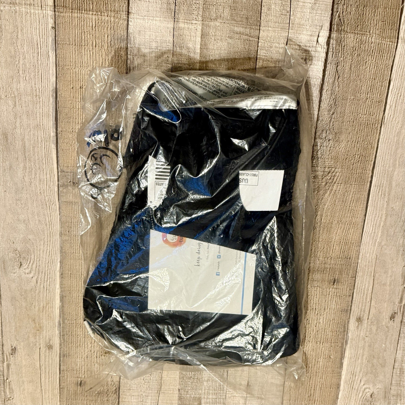 Tula Black Infant Insert for Standard Carrier Newborn Carry Brand New Sealed
