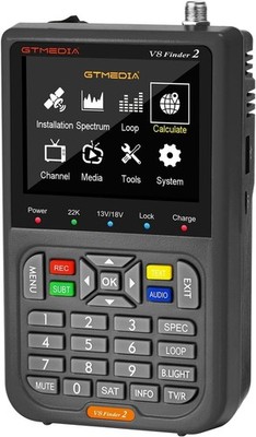 GT Media Satelliten Finder Meter Digital Sat Finder Messgerät Satellitenerken...