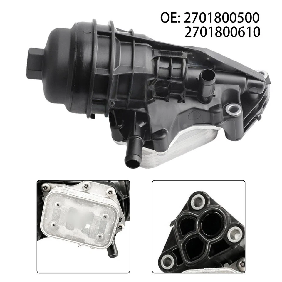 Oil Filter Base Assembly For Mercedes For 2701800500 Easy Installation - Image 4 of 4