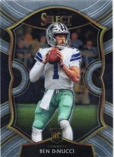 Ben DiNucci 2020 Panini Select Concourse #99 (RC) COWBOYS