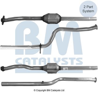 Catalyseur BM Catalysts BM90020H échappement CITROËN 173112 compatible essence et diesel