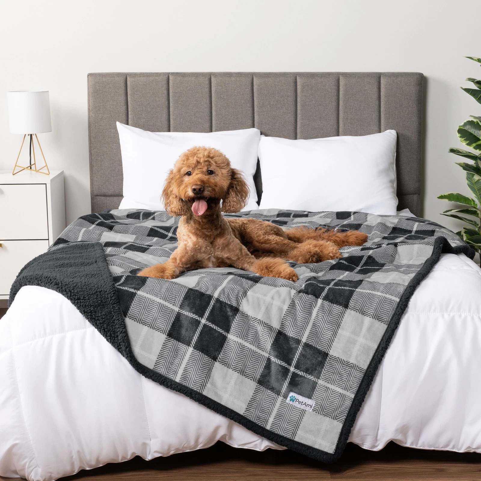 WATERPROOF Dog Blanket for Pet Bed Couch Furniture Puppy Cat Sherpa Fleece Soft
Opens in a new windo