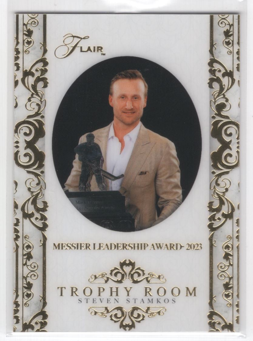 #TR-10 2025-26 Flair Trophy Room Steven Stamkos Tampa Bay Lightning
