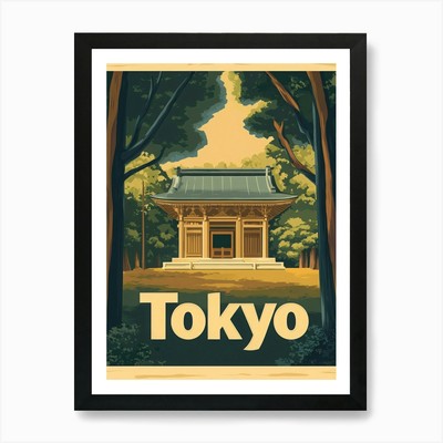 Aihrgdesign A Retro Reiseposter F Gerahmtes Wandbild Poster Leinwanddruck Bild
