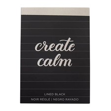 American Crafts Kelly Creates Lined Black Lettering Travel Pad