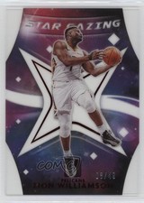 2020-21 Panini Clearly Donruss Star Gazing Red /49 Zion Williamson #2 1ly0