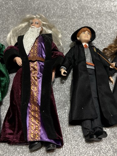 Harry Potter Dolls Harry Ron Hermione McGonagall Dumbledore 10-12" Mattel 2018 - Picture 7 of 16