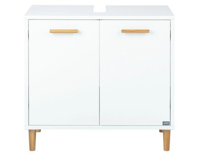 LOOKS by Wolfgang Joop Badschrank Waschbeckenunterschrank Bad weiß Softclose