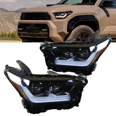 Left/Right side LED Headlight ASSY for 2025 2026 Toyota 4Runner Dual Projector