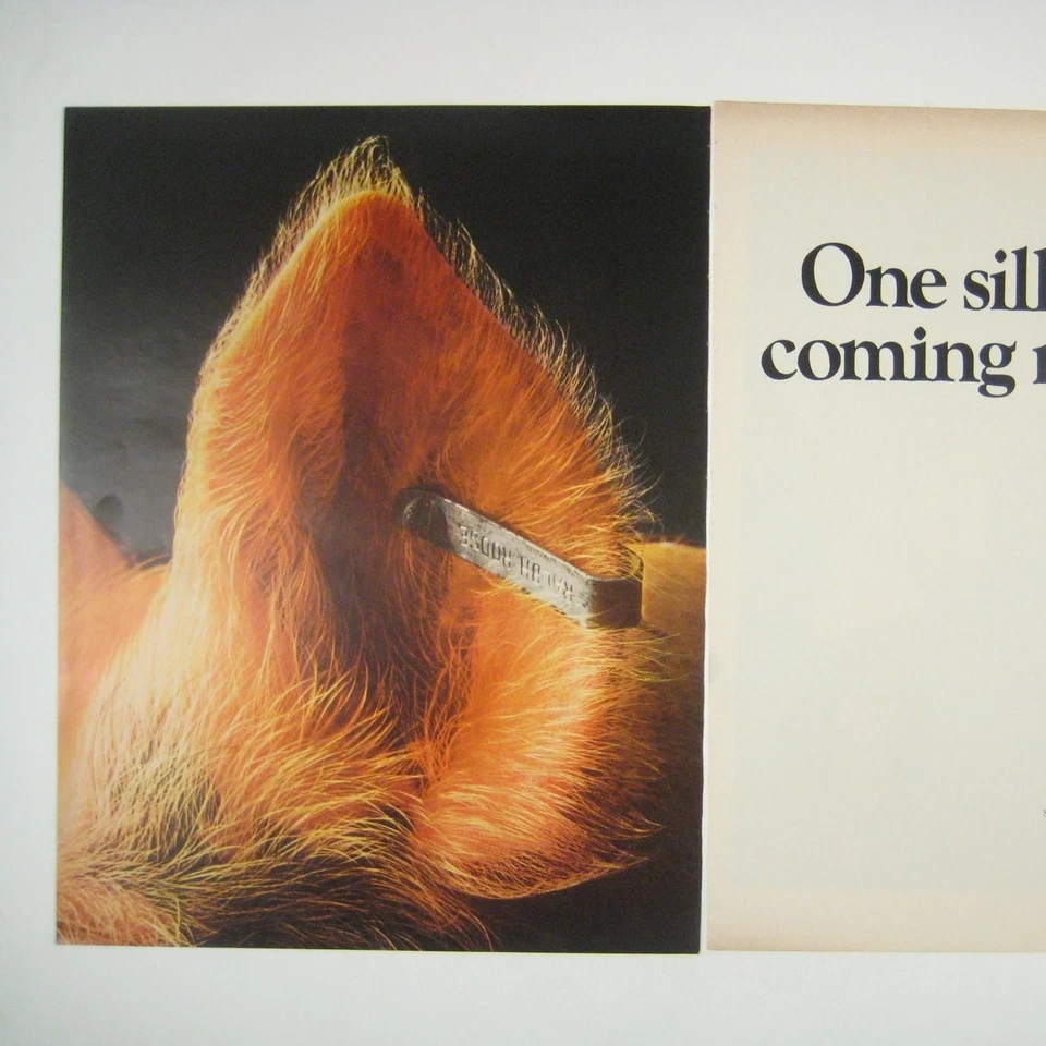 Cartera One Silk Coming Up Union Tank Car Company anuncio años 60 impresión vintage 2 piezas Foto 2 de 2