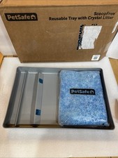 PetSafe ScoopFree Reusable Tray with 4.3 lb of Crystal Cat Litter, Fresh Scent