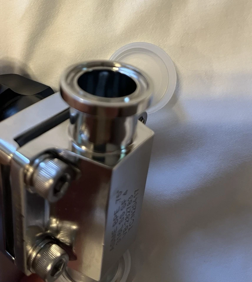 NUEVO Aquasyn ASME BPE 0.75′′ 316L SS SF4 Electropulido Bloque Sanitario Montaje Foto 4 de 4