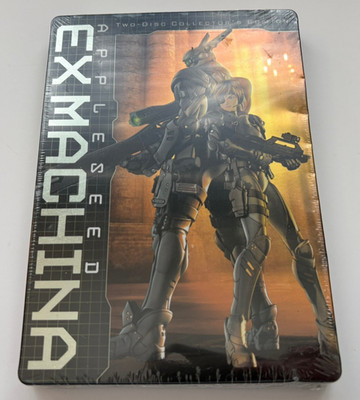 Appleseed - Ex Machina (DVD, 2008, 2-Disc Set, Collectors Ed. Steelbook) Read