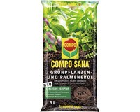 Zimmerpflanzenerde Compo Sana® GrüNpflanzen- Und Palmenerde 5 L FüR Alle Zimmerp