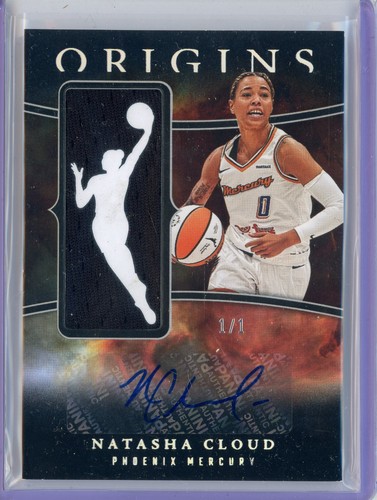 2024 Panini Origins Natasha Cloud Auto Logoman #JA-NC 1/1