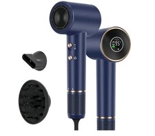 Hair Dryer, 110, 000 RPM Air-Sonic Blow Dryer with High-Speed Brushless Motor...