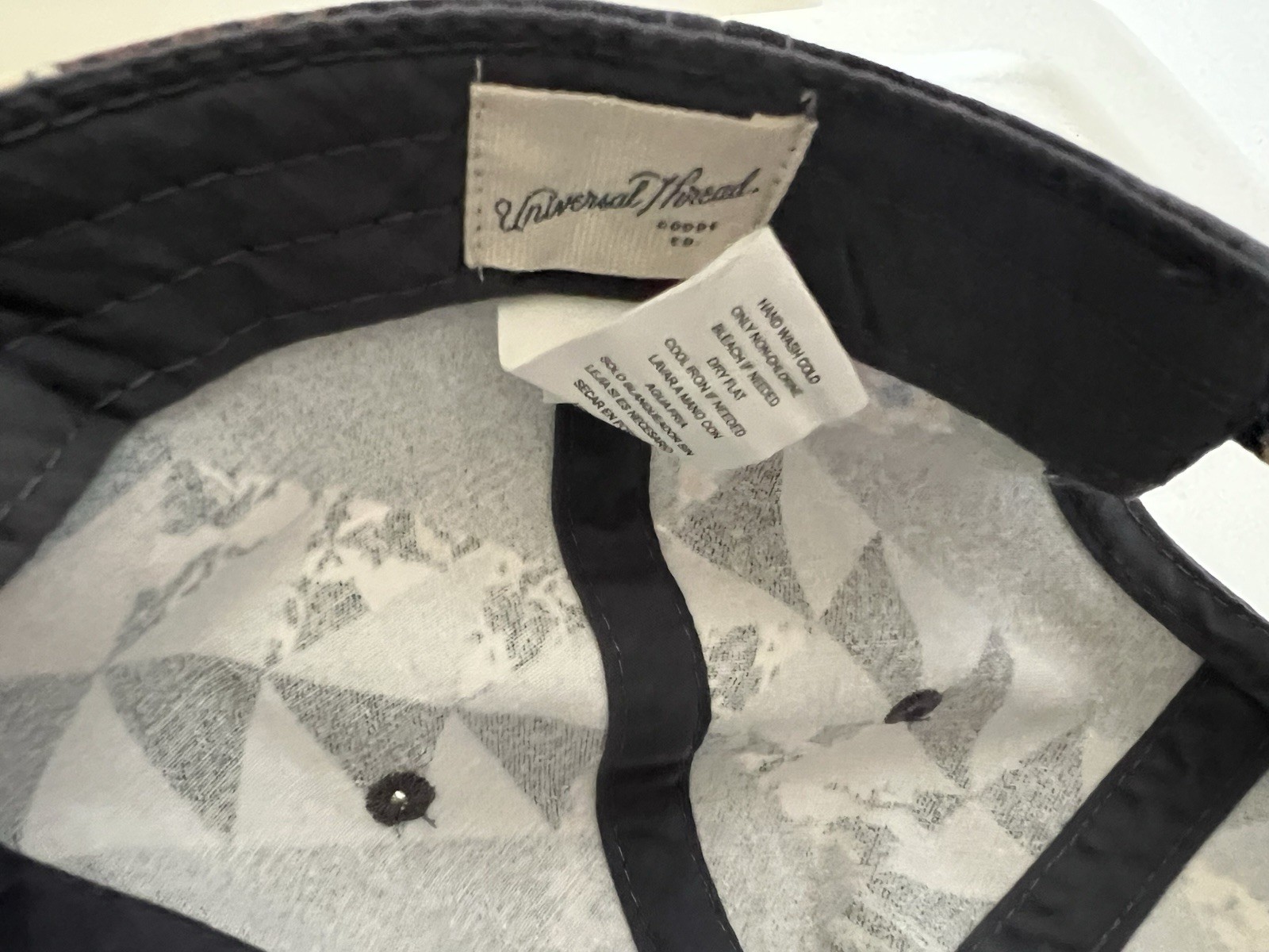 Universal Thread Geometric Print Baseball Cap Adj… - image 7