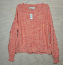 LOFT Women's Size Small Sweater 100 Cotton Long Sleeve NEW
