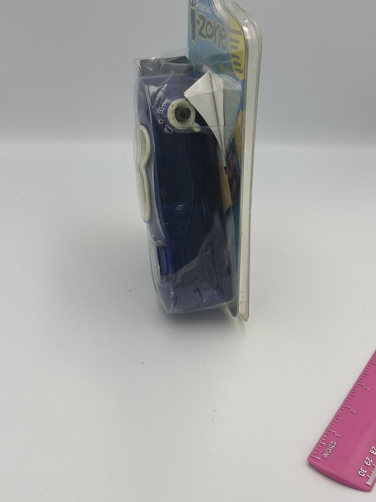 New Vintage 2000 Blue Polaroid I-Zone Instant Pocket Camera Sealed Package