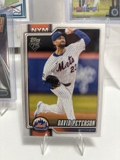 2026 Topps #215 David Peterson Mets