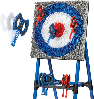 Eastpoint Axe Throwing Game Set - 8 Foam & Plastic Throwing Axes - Heavy Duty St