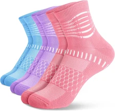 Ankle Compression Socks for Women Men Coolmax Moisture Wicking Socks Plantar Fas