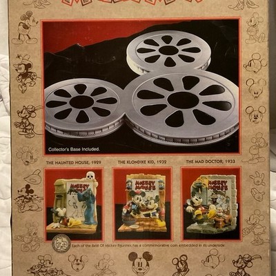 NEW NIB Disney Enesco Collector Set Best Of Mickey Limited Edition Figurine Set