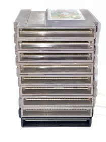 NES Game Lot 9 Tested Working Rygar Trojan Ikari 3 Five Screw