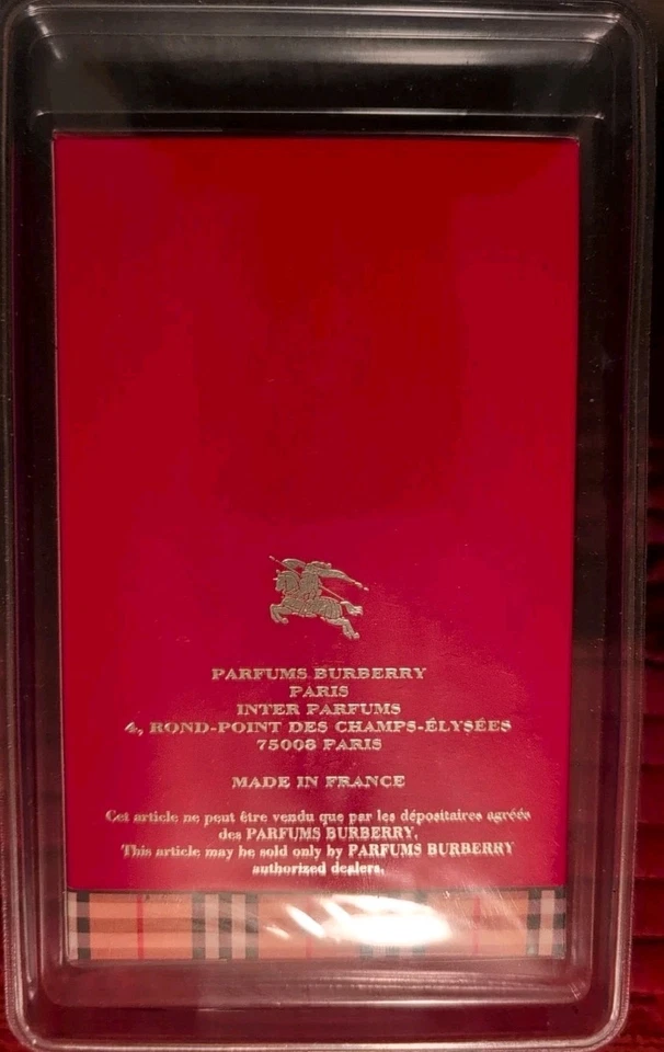Burberry London Hombre Eau De Toilette Spray 100 ml Sellado De Colección Foto 2 de 4