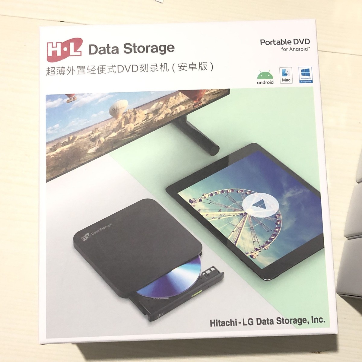 Genuine Hitachi LG GP96YB70 DVD-RW Drive External Android DVD