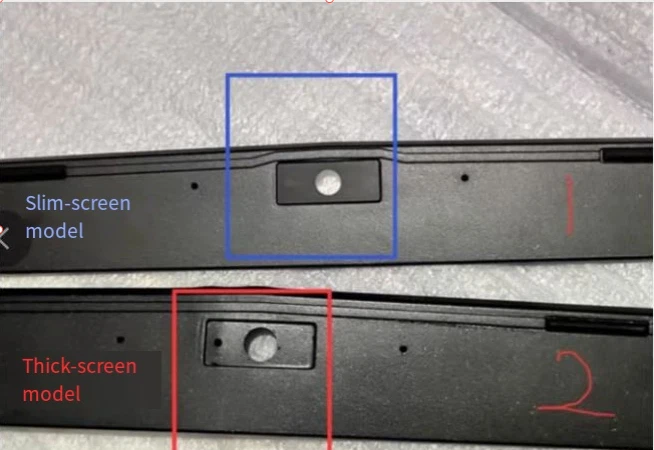 LCD Back Cover Rear Lid / LCD Front Bezel For MSI GE72VR 6RF 7RF Apache Pro - Image 2 of 4