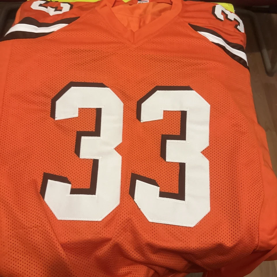 🏈Jersey personalizado autografiado firmado por Ronnie Harrison Jr (Cleveland Browns) con certificado de autenticidad Foto 2 de 2