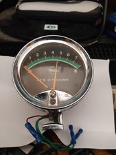 Vintage Rac 8k Rpm Steering Tube Mount Tachometer Vintage Rac 8k Rpm Steering Tube Mount Tachometer