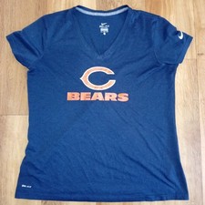 Nike Xl Black Chicago Bears Dri-Fit Top