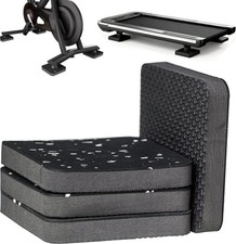 Treadmill Mat Pads,Walking Pad Mat for Bike Hardwood Floors Carpet, 4 Packs 3.94
