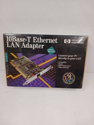 HP 10Base-T lan adapter nc/16 tp isa network card New Sealed