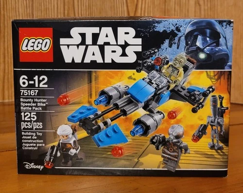 LEGO 75167 Star Wars Bounty Hunter Speeder Bike Battle Pack SEALED RETIRED