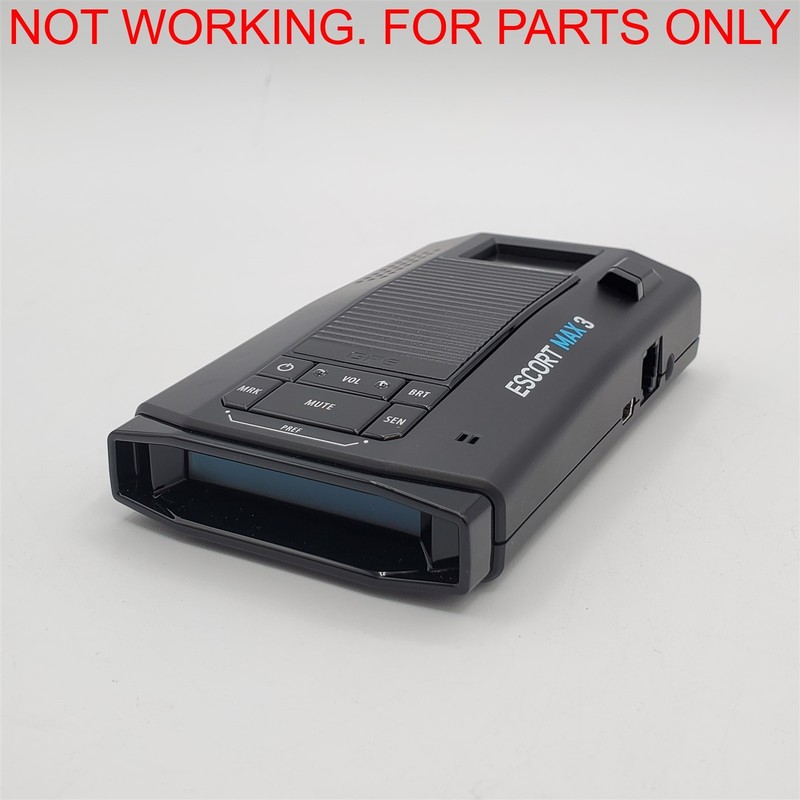 ESCORT MAX 3 Laser Radar Detector - Bluetooth [0100047-1] -NOT WORKING-