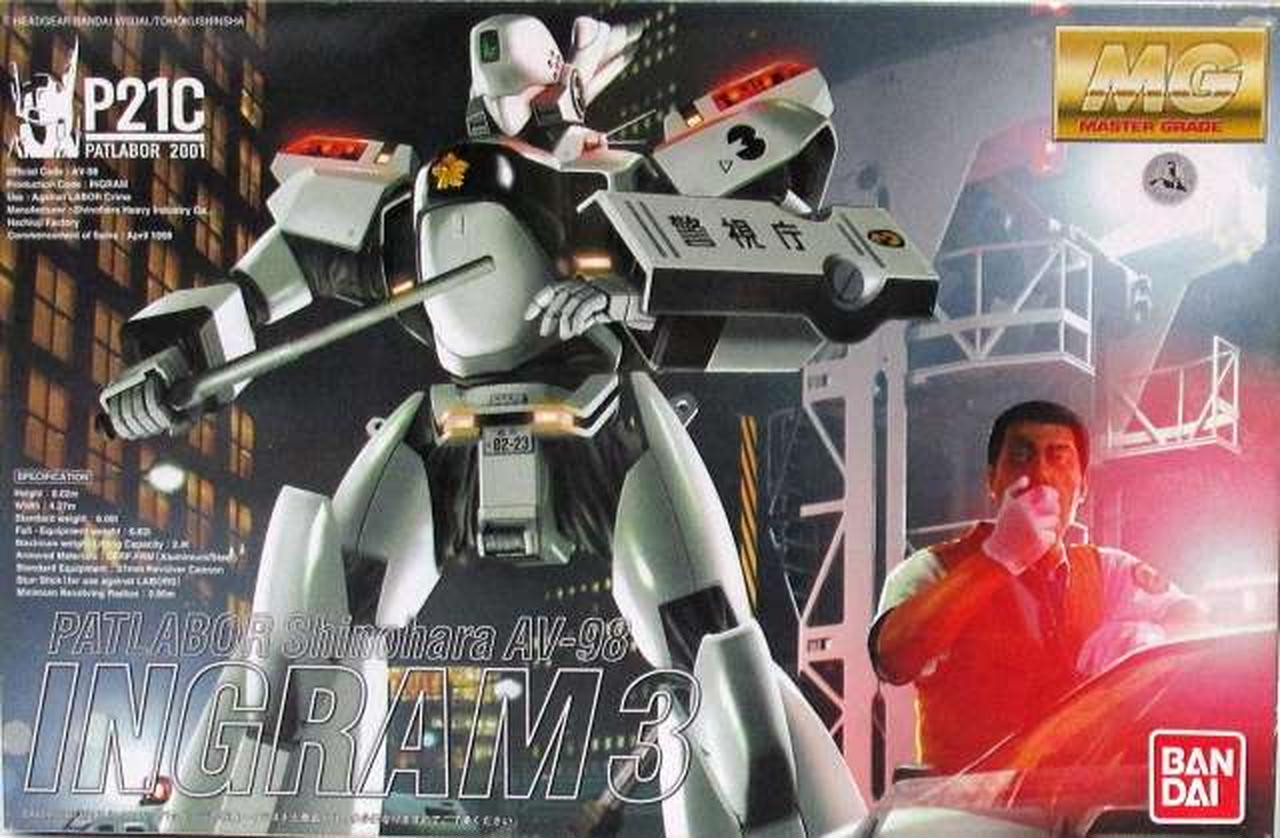 1/60 Bandai INGRAM SPECIAL Shinohara AV-98 PATROL LABOR Set