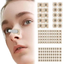 100pc Magnetic Nasal Breathing Nose Dilators Starter Kit Nasal Strips Nasal Clip