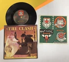 The CLASH Rock The Casbah (1982) UK 7" Single +STICKERS *NEAR MINT* #4271