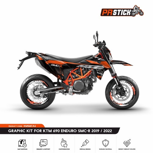 PRSTICK Graphic kit for KTM 690 SMC-R 2019 / 2022 Sticker kit - Picture 7 of 9