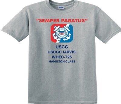 USCGC JARVIS  WHEC-725* HAMILTON CLASS *SHIRTS.USCG OFFICIALLY LICENSED