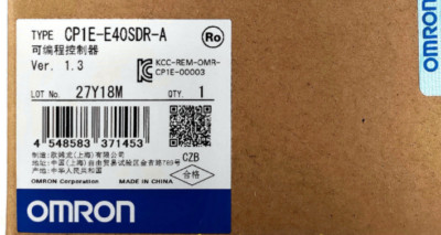 NEW IN BOX OMRON PLC CP1E-E40SDR-A CP1EE40SDRA Free Shipping | eBay