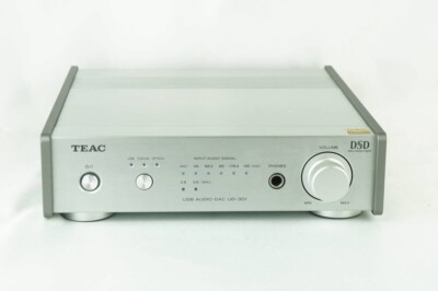 TEAC UD-301 D/A USB Audio DAC Converter Silver Good | eBay